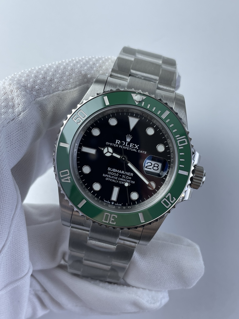 (준비완료/특급배송)NO.2354/VS공장 롤렉스 서브마리너 41MM 신형 그린 VS3235 무브