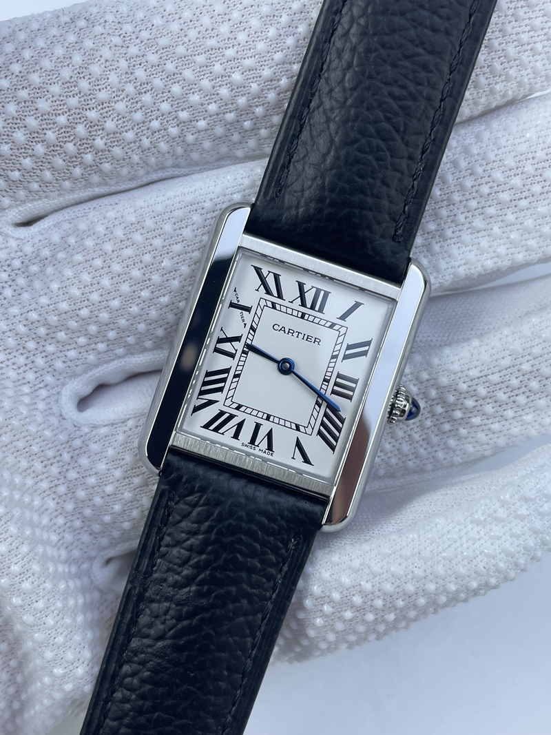 (준비완료/특급배송)NO.3271/AF공장 까르띠에 탱크솔로 24MM 쿼츠