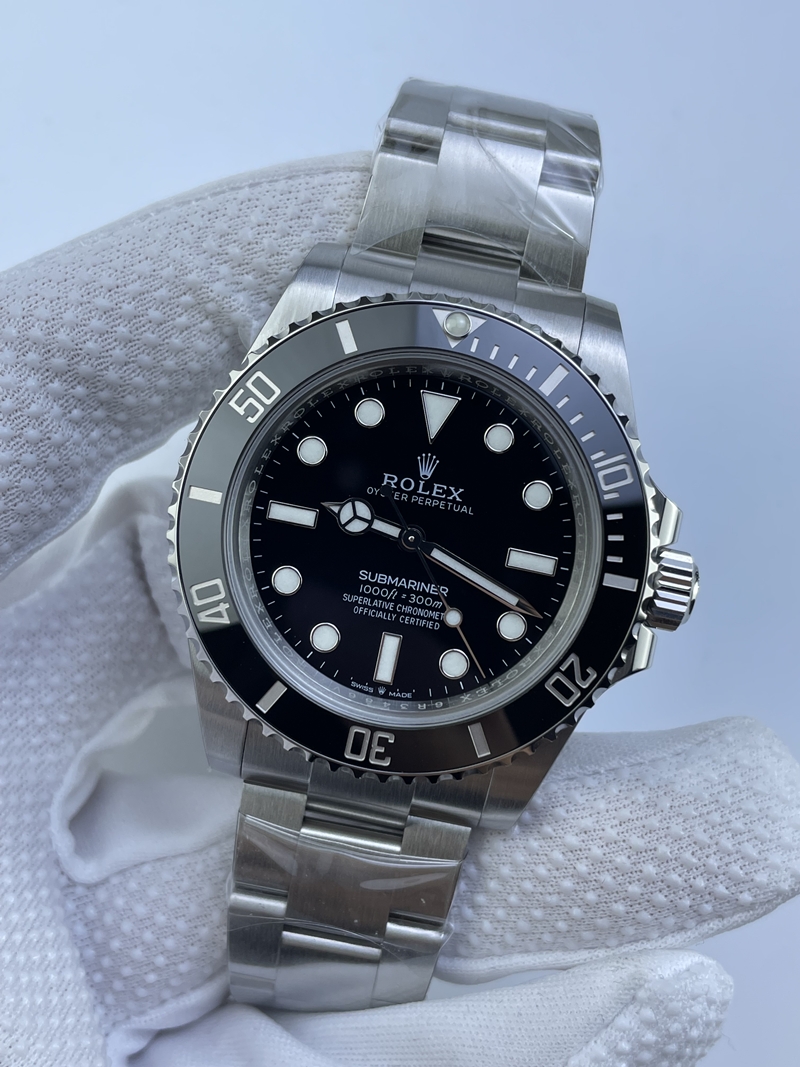 (준비완료/특급배송)NO.3332/QP공장 Submariner 41mm 124060 No Date Black Ceramic 904L Steel 3230