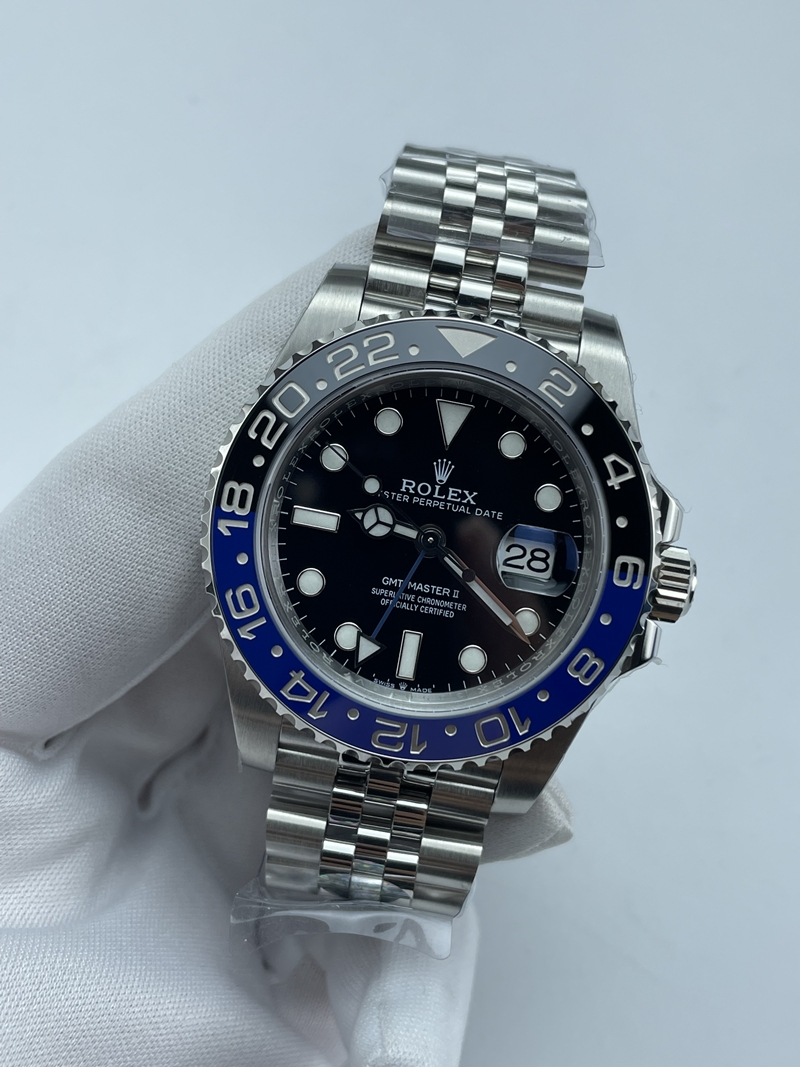 (준비완료/특급배송)NO.3513/롤렉스 배트걸 지엠티마스터2 126710BLNR QP공장